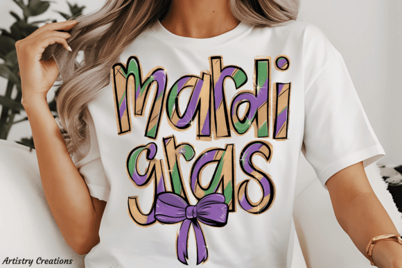 Mardi Gras Coquette shirt