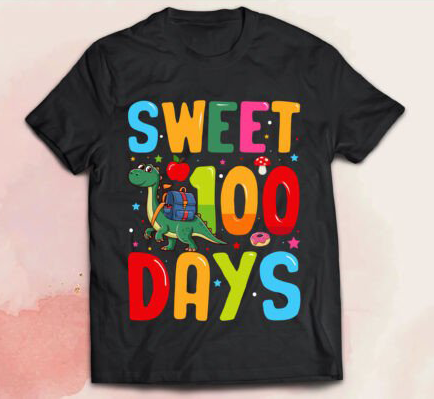 Sweet 100 Days Youth tees