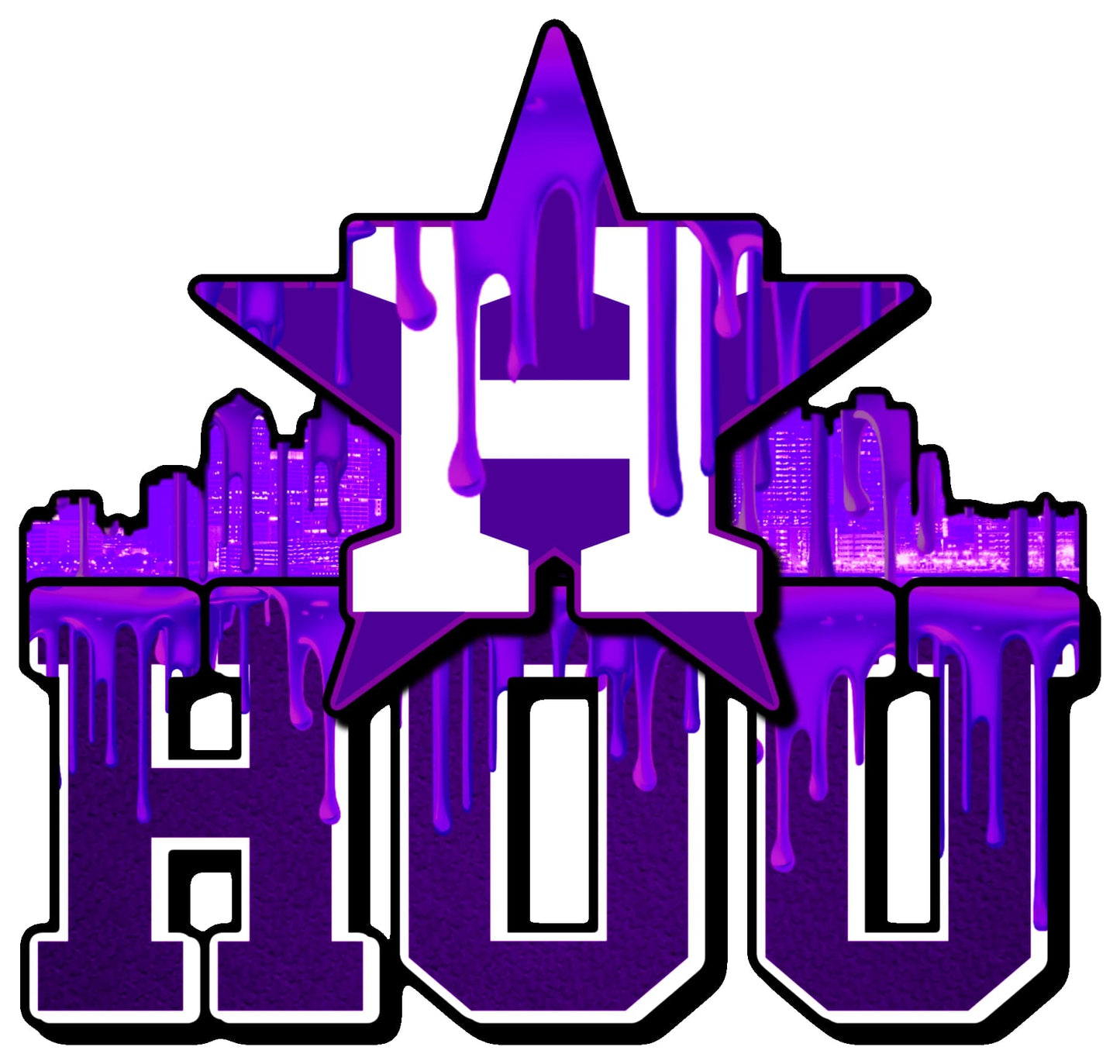 HOU Purple Drip