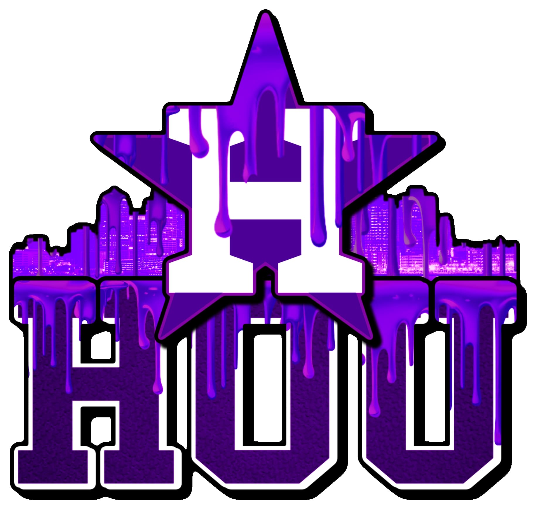 HOU Purple Drip