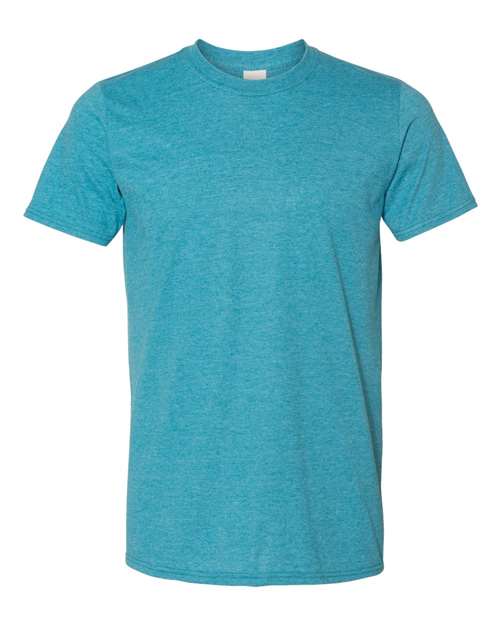 Gildan Softstyle - Heather Galapagos blue