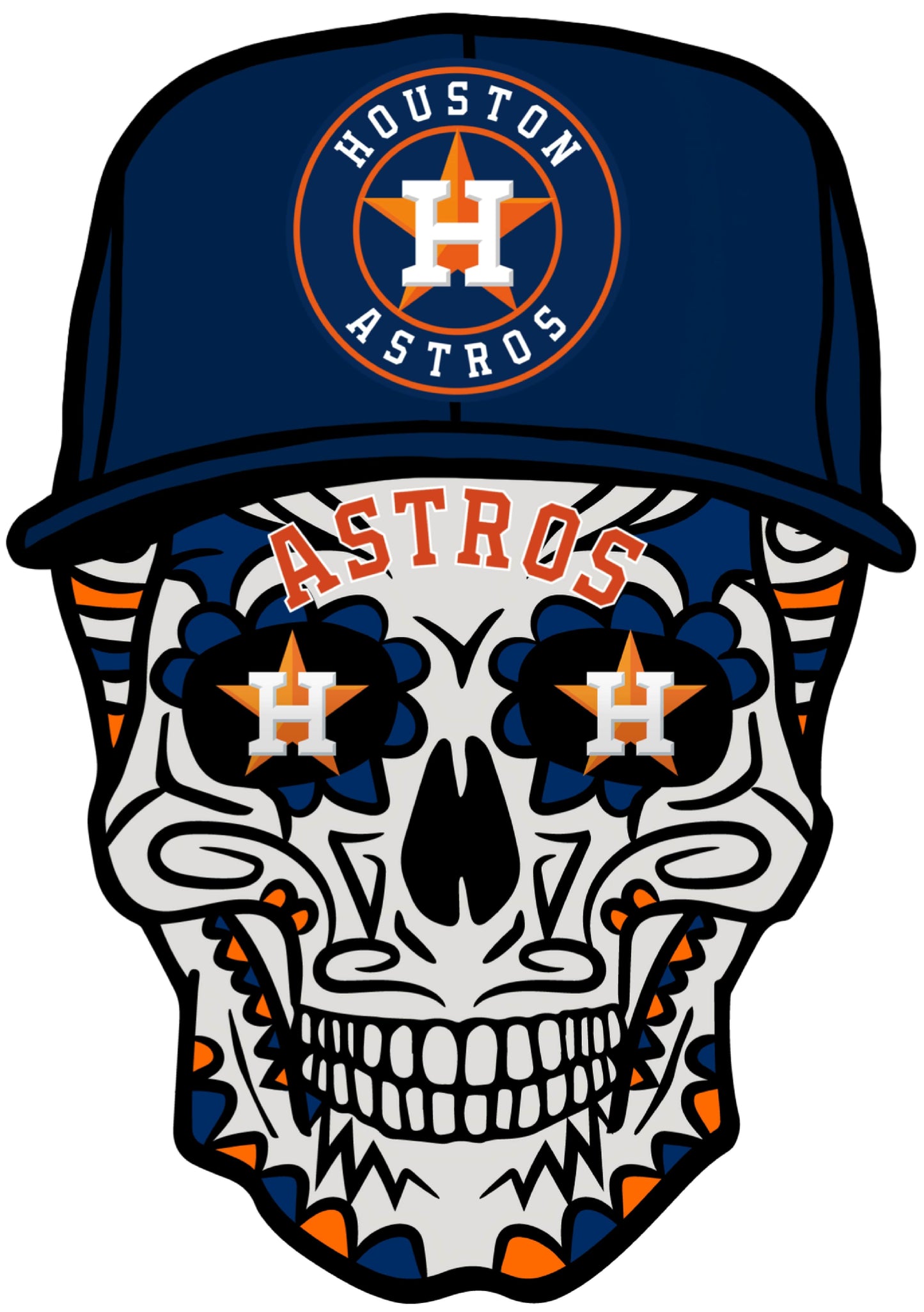 Astros SkullTransfers