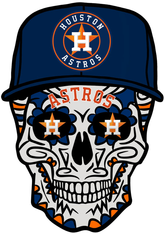 Astros Sugar Skull