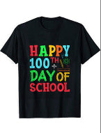Happy 100th day of school youth shirt