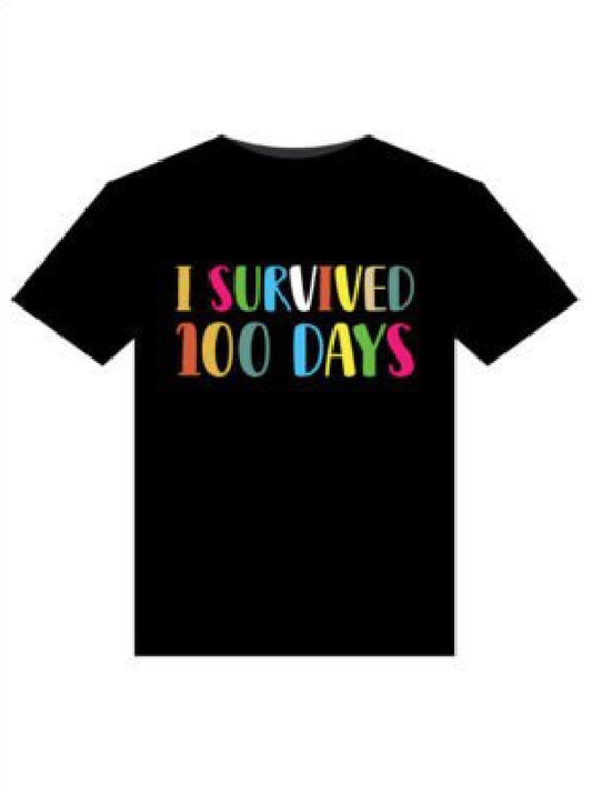 I survived 100 days Youth T-shirt