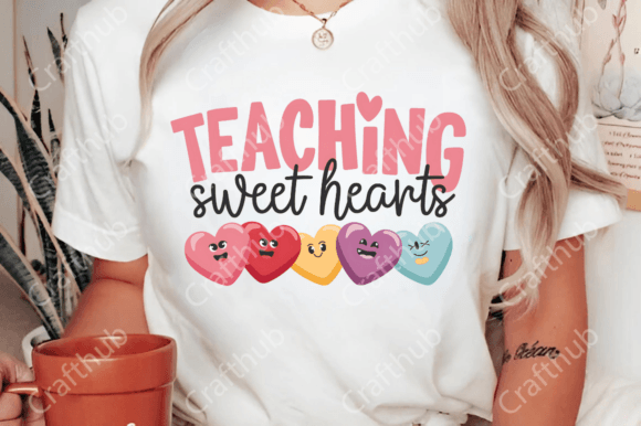 Teaching Sweethearts Valentines T-shirt