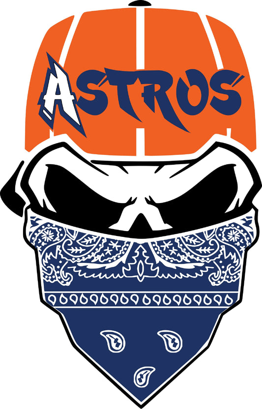 Astros Skull