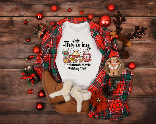 My Christmas movie watching shirt longsleeve