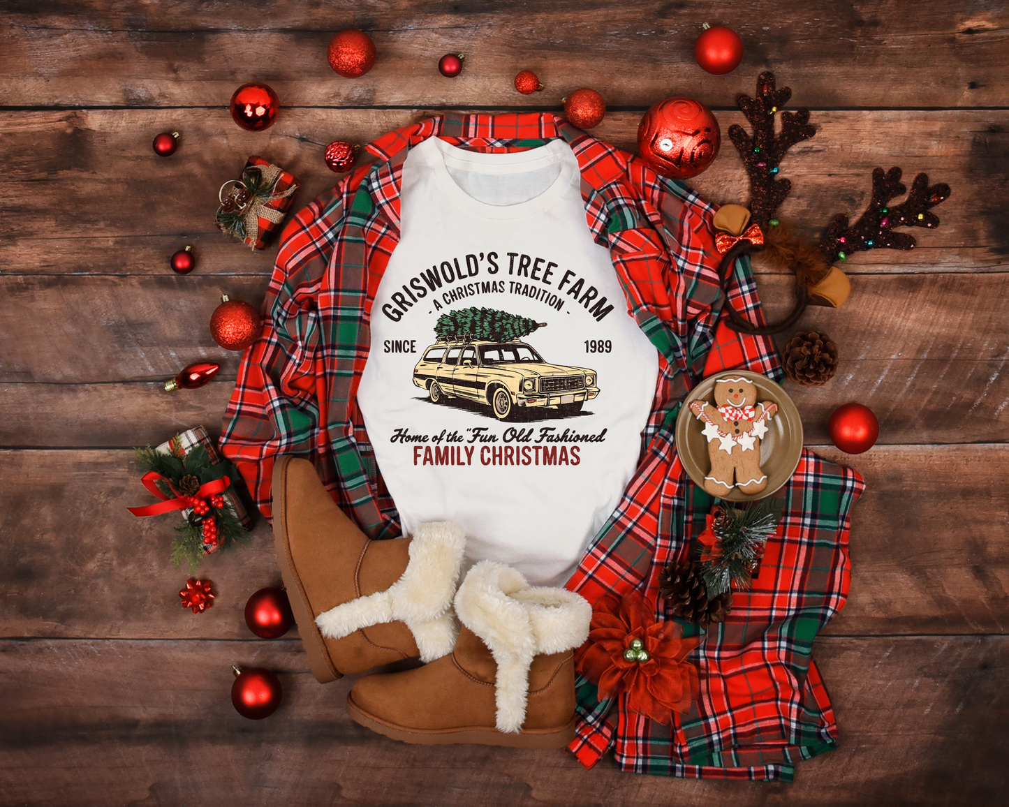 Griswold Tree farm shirt